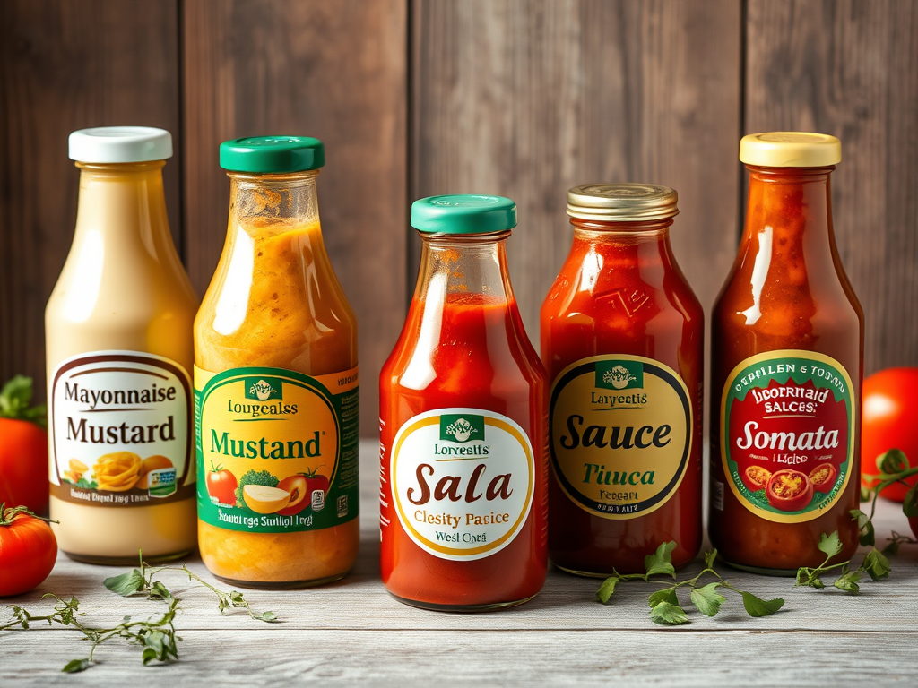 Salsa Retail Elabora Salsas Clásicas Comerciales - Procesos y Fórmulas de Alimentos ...